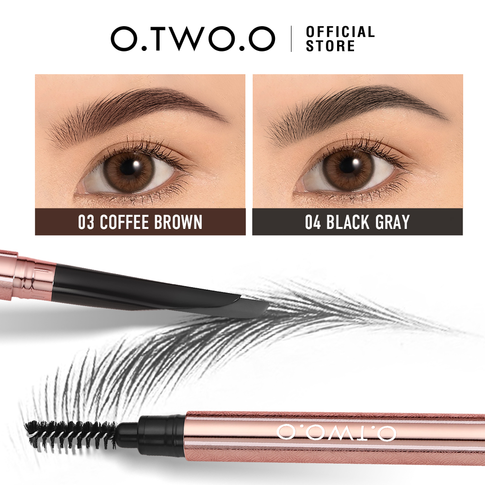 Eyebrow Pomade Pencil - O.TWO.O Machete Eyebrow Pencil Waterproof Natural