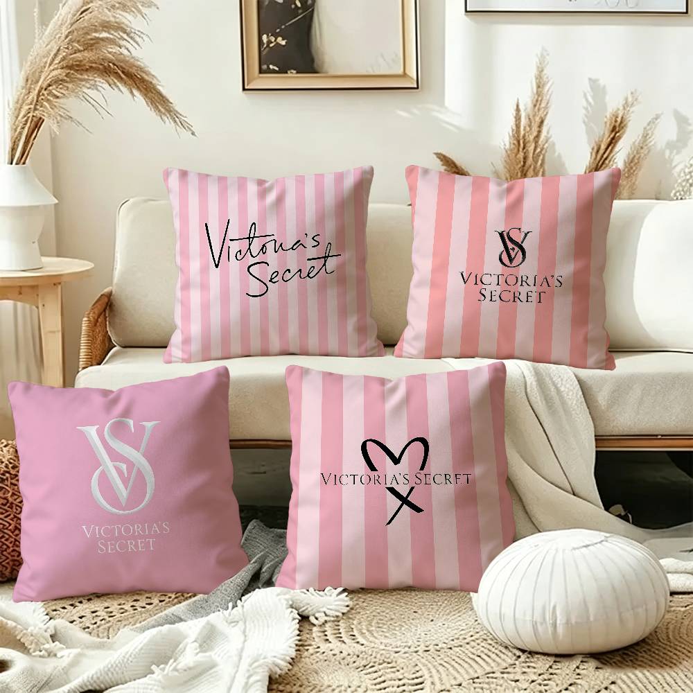 Beauty Makeup Louis Vuitton - Fashion T-victorias S-secretS Pink Cushion Cover