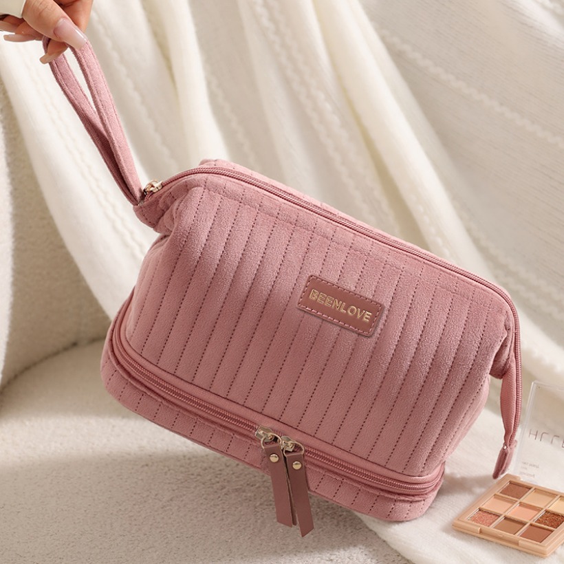 Beauty Makeup Case - Portable Makeup Organizer Bag Large Capacity