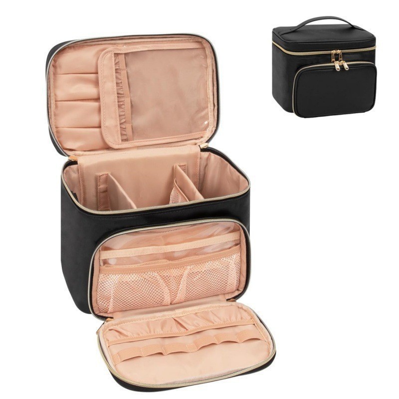Beauty Makeup Bag - Large-sized Waterproof Makeup Bag Portable Large