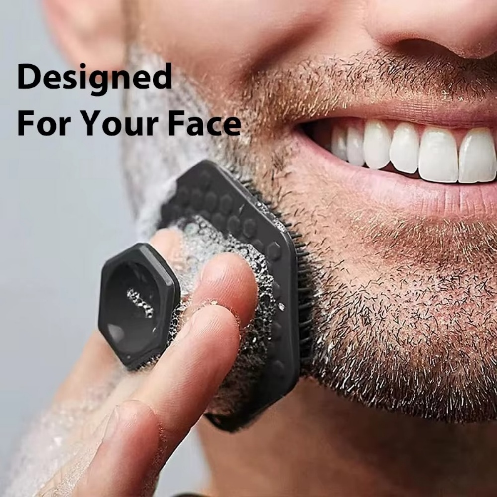 Electric Face Cleanser Brush - Mini Manual Facial Cleansing Brush Men