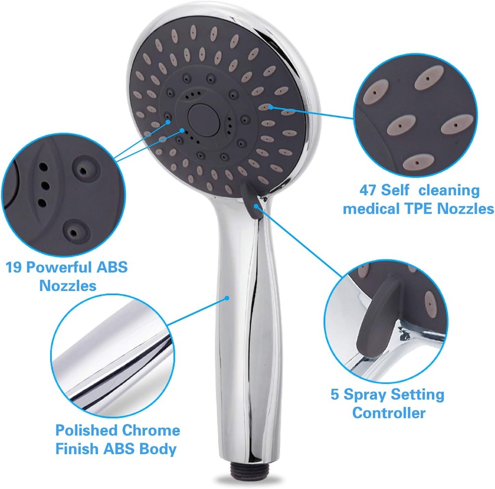 5-Setting High Pressure Handhe - Setting Spray recension och pris
