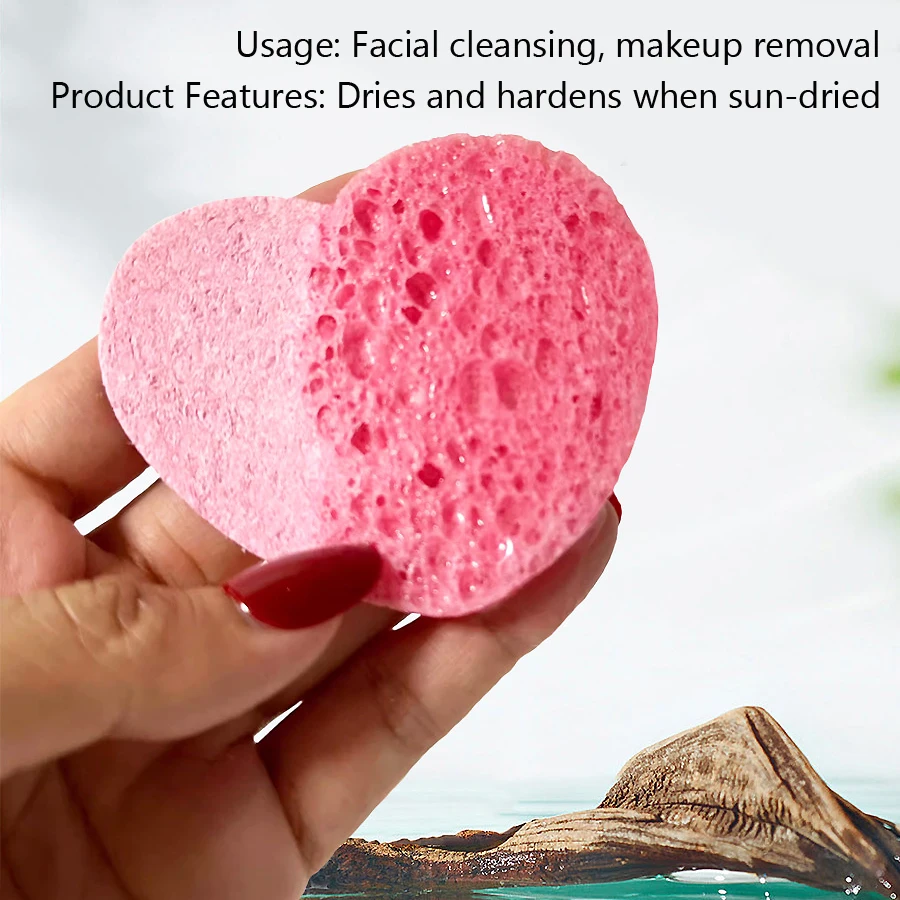 5Pcs Cellulose Face Sponges Co - Cosmetic Sponge recension och pris