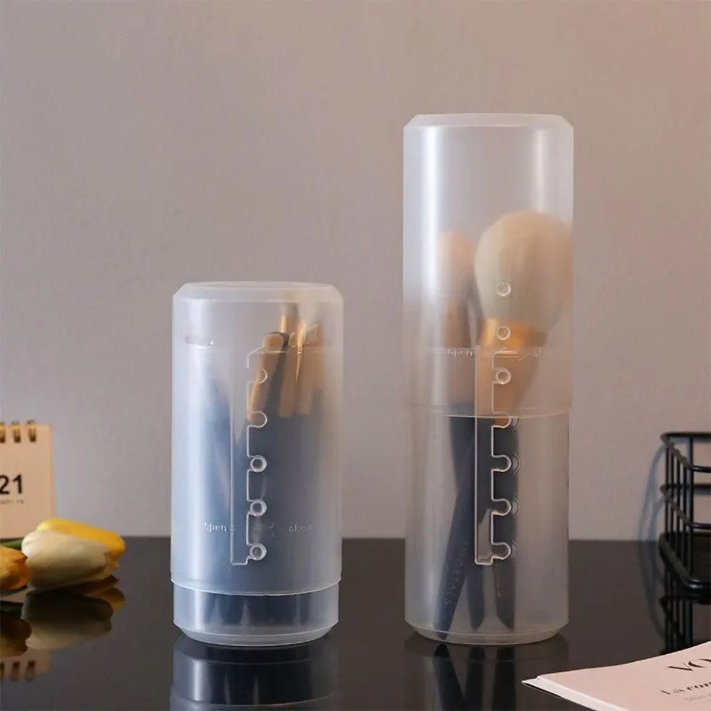 Portable Transparent Makeup Br - Beauty Makeup Box recension och pris