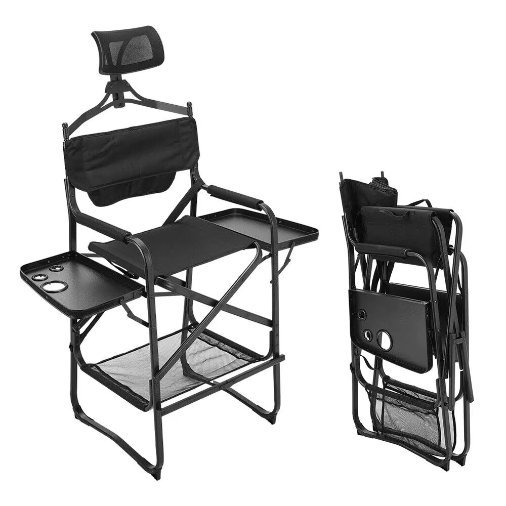 Tall Directors Chair Heavy Dut - Beauty Makeup Desk recension och pris