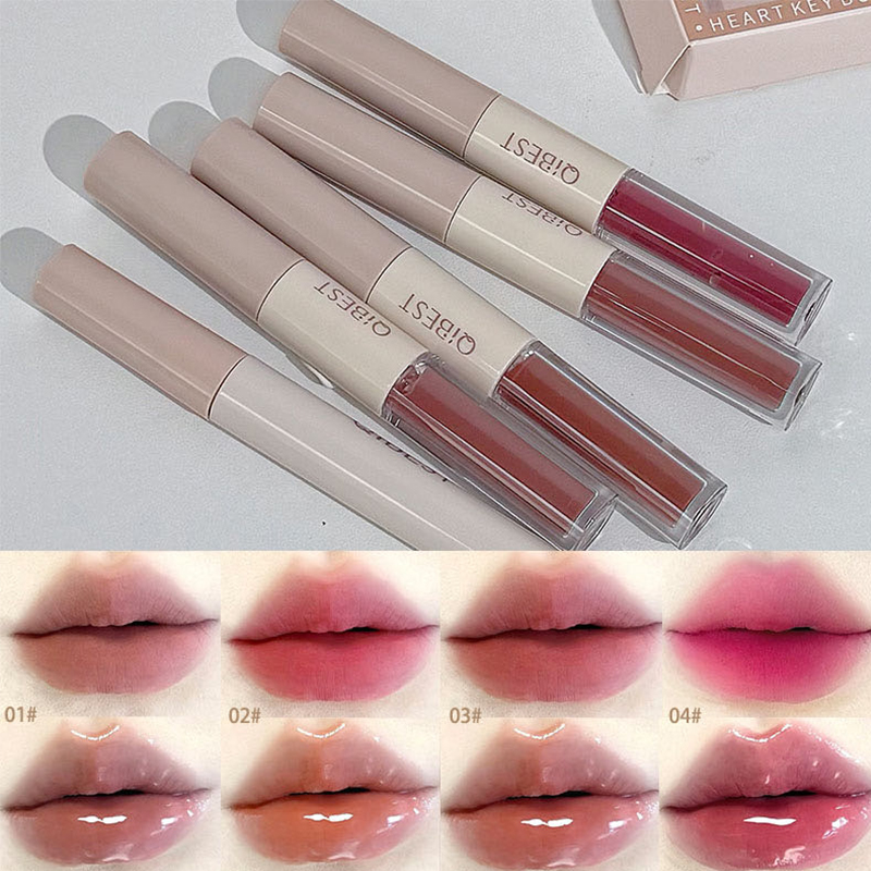 QIBEST 4 Colors Double Head Li - Rare Beauty Makeup Kit recension och pris