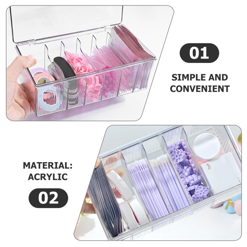 Transparent Eyelash Beauty Org - Beauty Makeup Box recension och pris