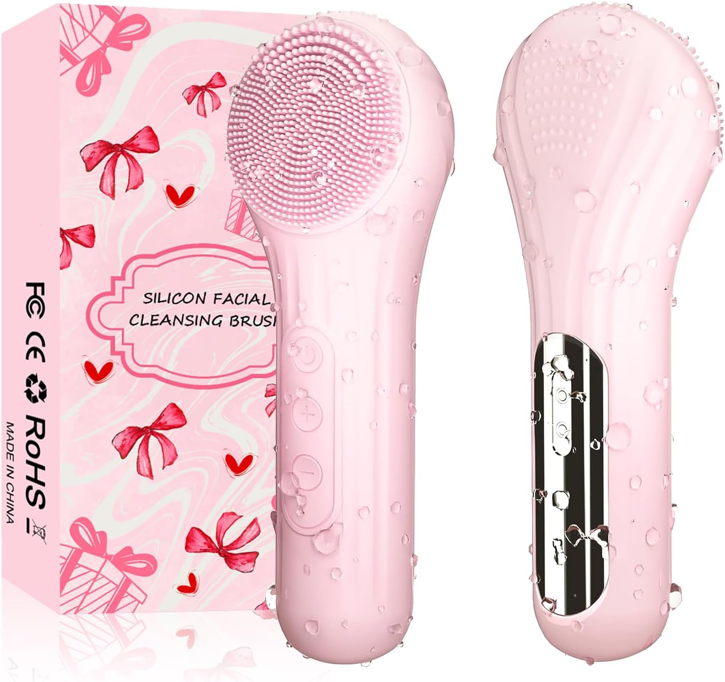 Silicone Face Scrubber, Waterp - Electric Face Cleanser Brush recension och pris