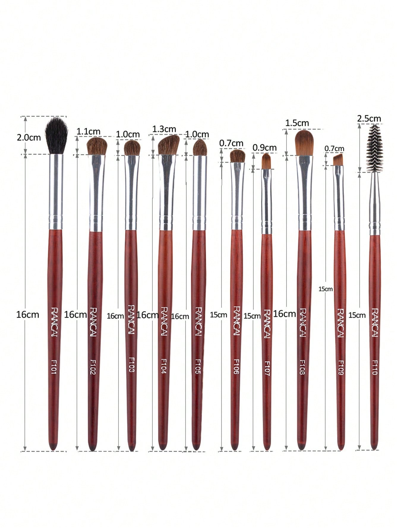 10‑Pcs Professional Eye Makeup - Beauty Makeup Store recension och pris