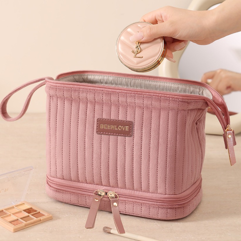 Portable Makeup Organizer Bag  - Beauty Makeup Case recension och pris