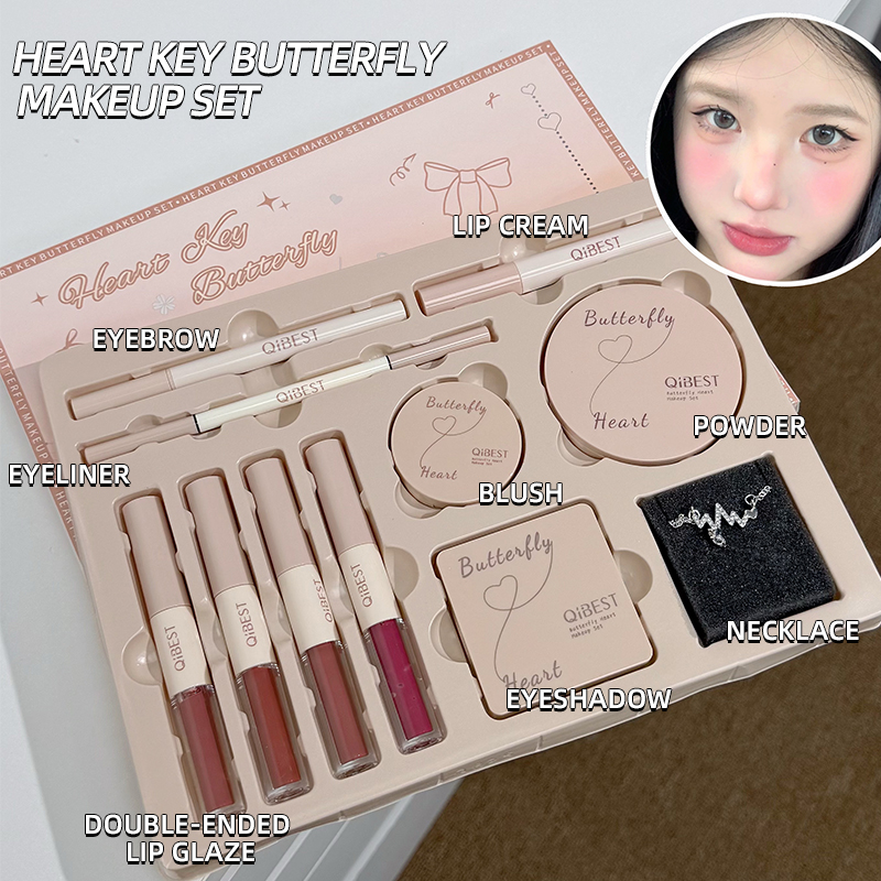 Makeup Gift Box Butterfly Bow  - Rare Beauty Makeup Kit recension och pris
