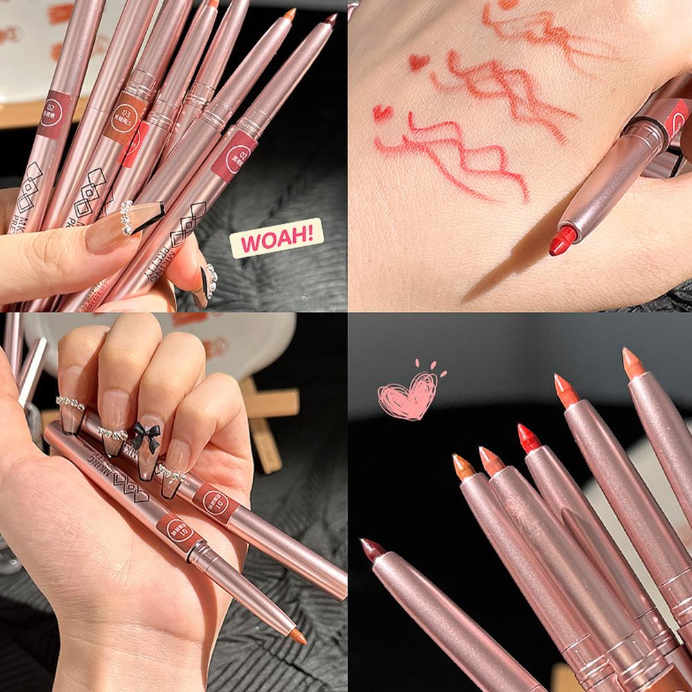 Matte lipliner Long-lasting Au - Lip Liner Pencil recension och pris