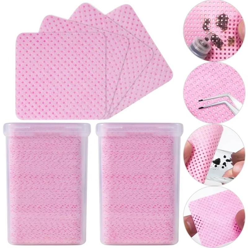 200Pcs Lint‑Free Nail Wipes Ey - Eyelash Extension recension och pris