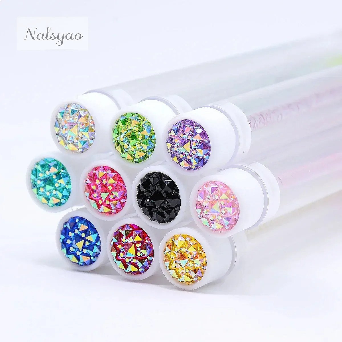 50Pcs Crystal Eyelash Brush Tu - Beauty Home Makeup recension och pris