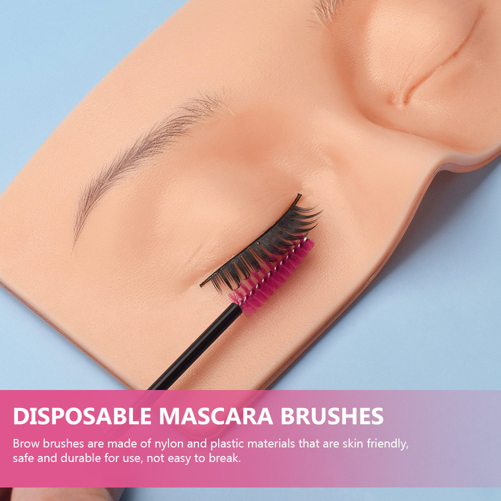 50Pcs Eyebrow Lash Brush Dispo - Eyelash Extension recension och pris