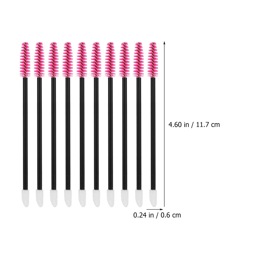 50Pcs Eyebrow Lash Brush Dispo - Eyelash Extension recension och pris