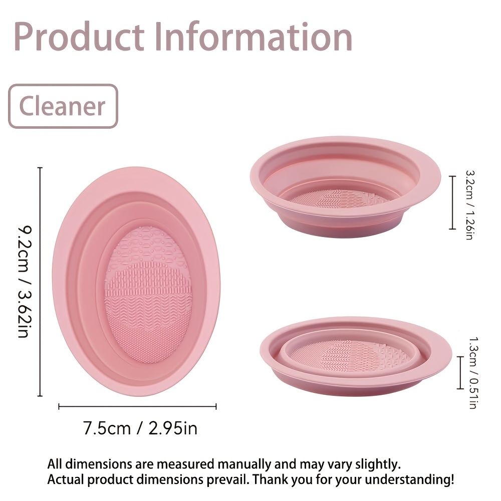 Foldable Silicone Makeup Brush - Beauty Home Makeup recension och pris