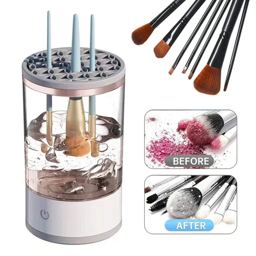 Automatic Electric Makeup Brus - Beauty Home Makeup recension och pris