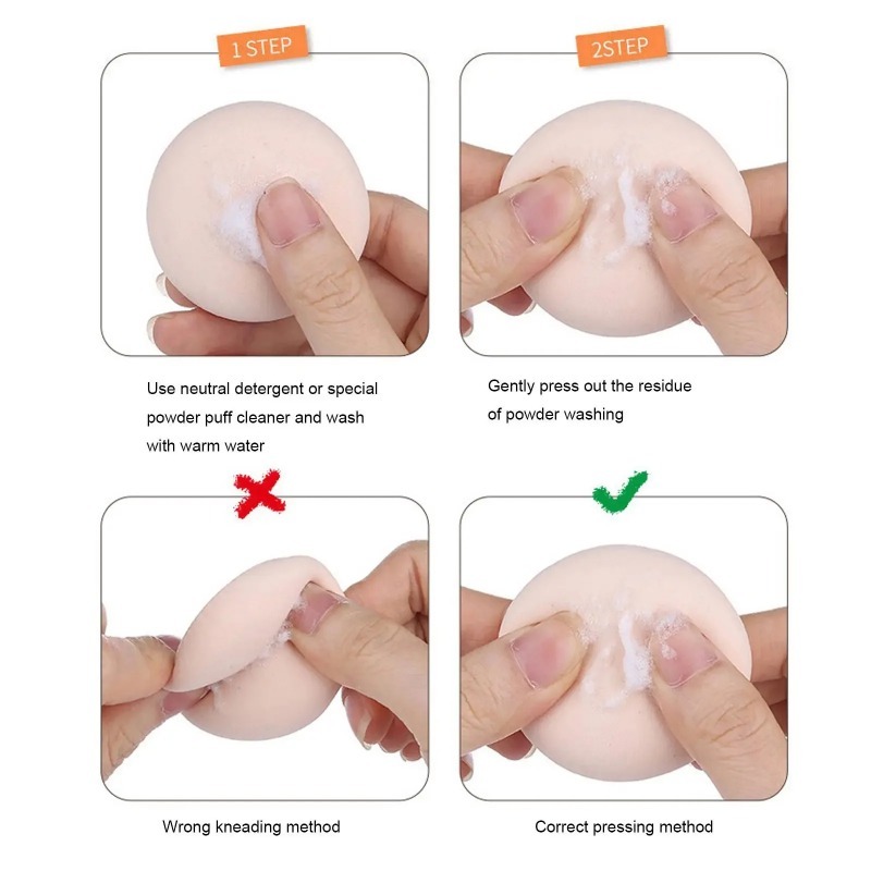 1-10pcs Portable Foundation Po - Beauty Makeup Desk recension och pris