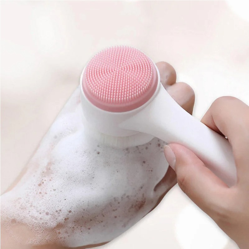 3D Double-sided Manual Facial  - Electric Face Cleanser Brush recension och pris