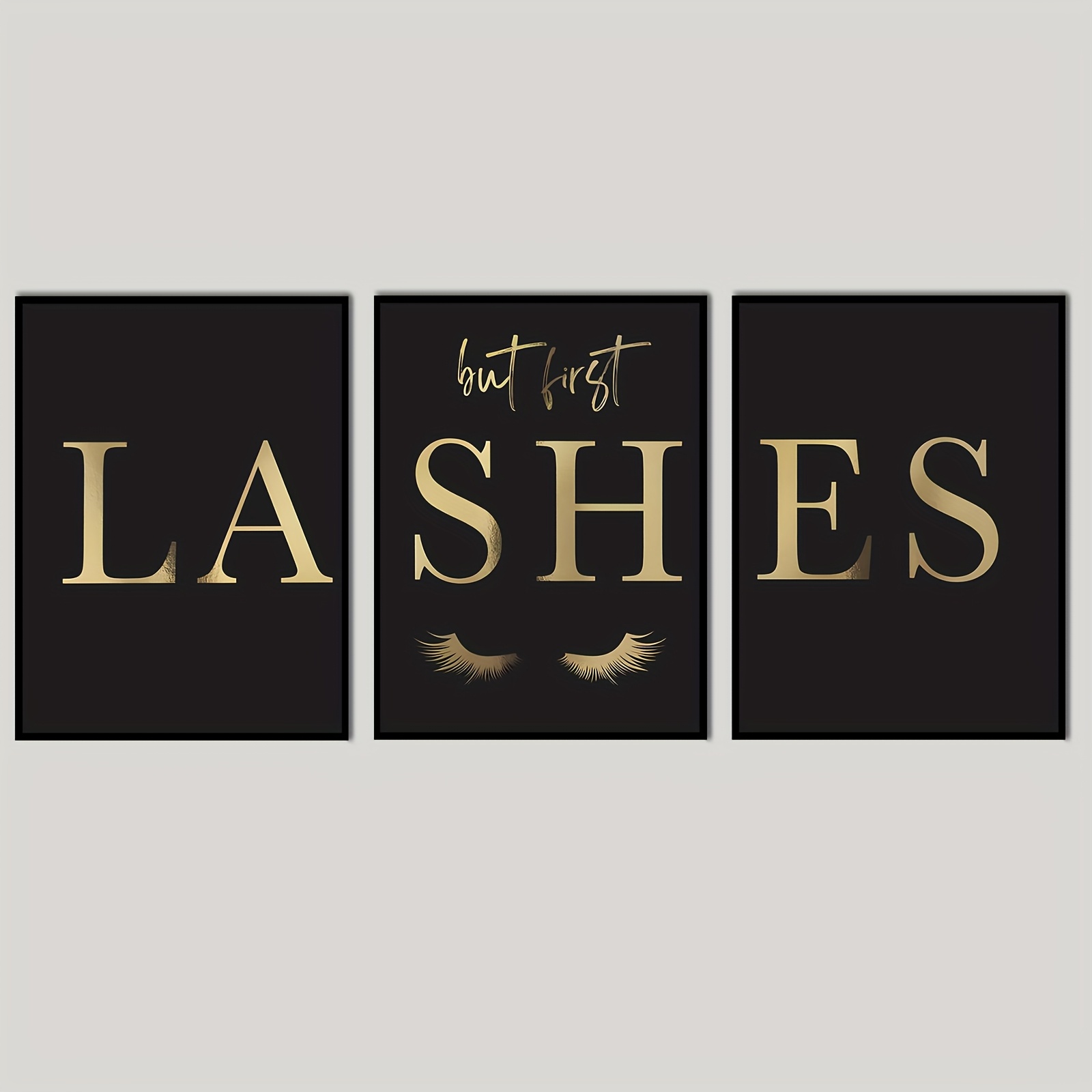 （Noframe 3PCS）-3pcs But First  - Eyelash Extension recension och pris