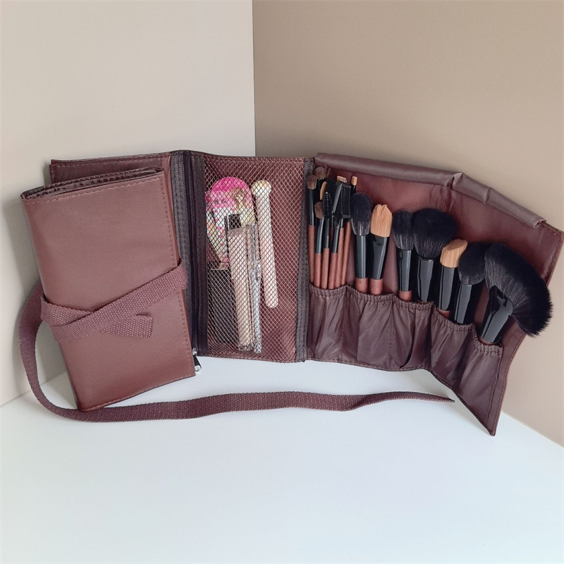PU Leather Makeup Brush Roll B - Beauty Makeup Bag recension och pris