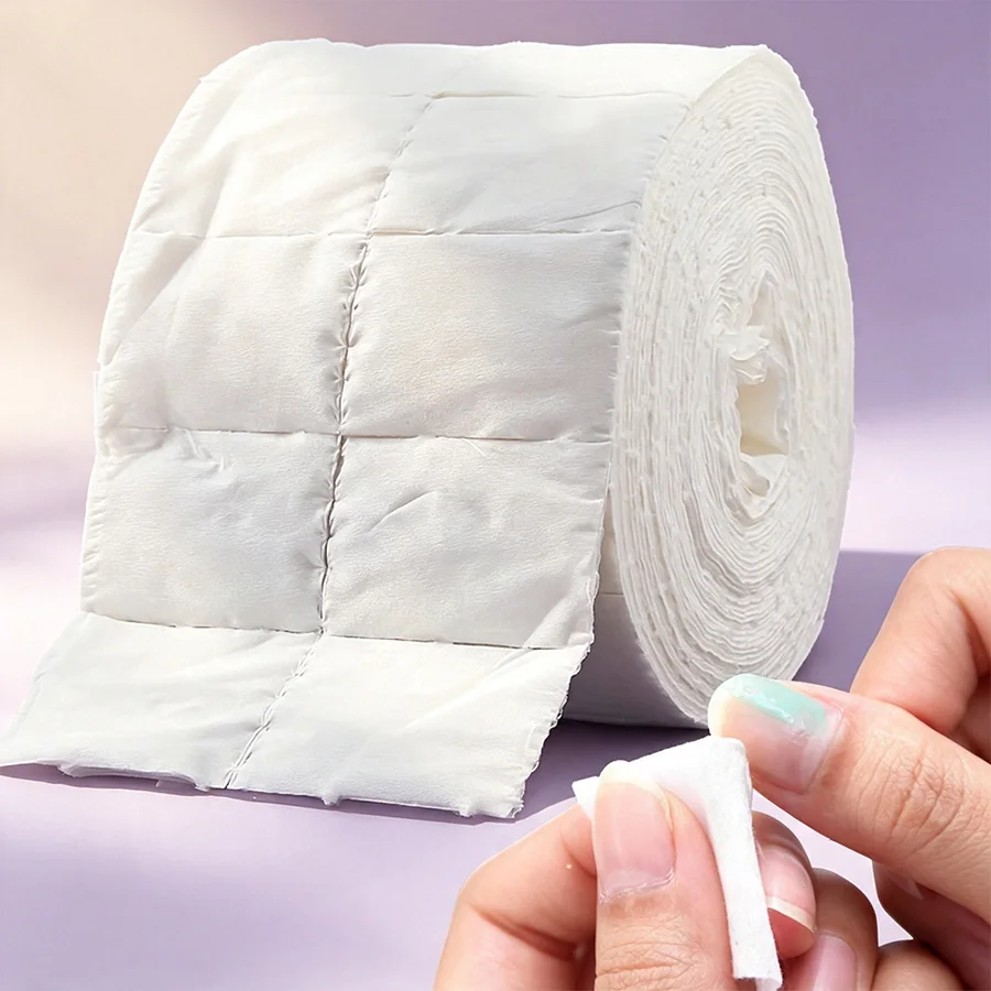 300/500Pcs Roll Lint Free Cott - Cosmetic Sponge recension och pris