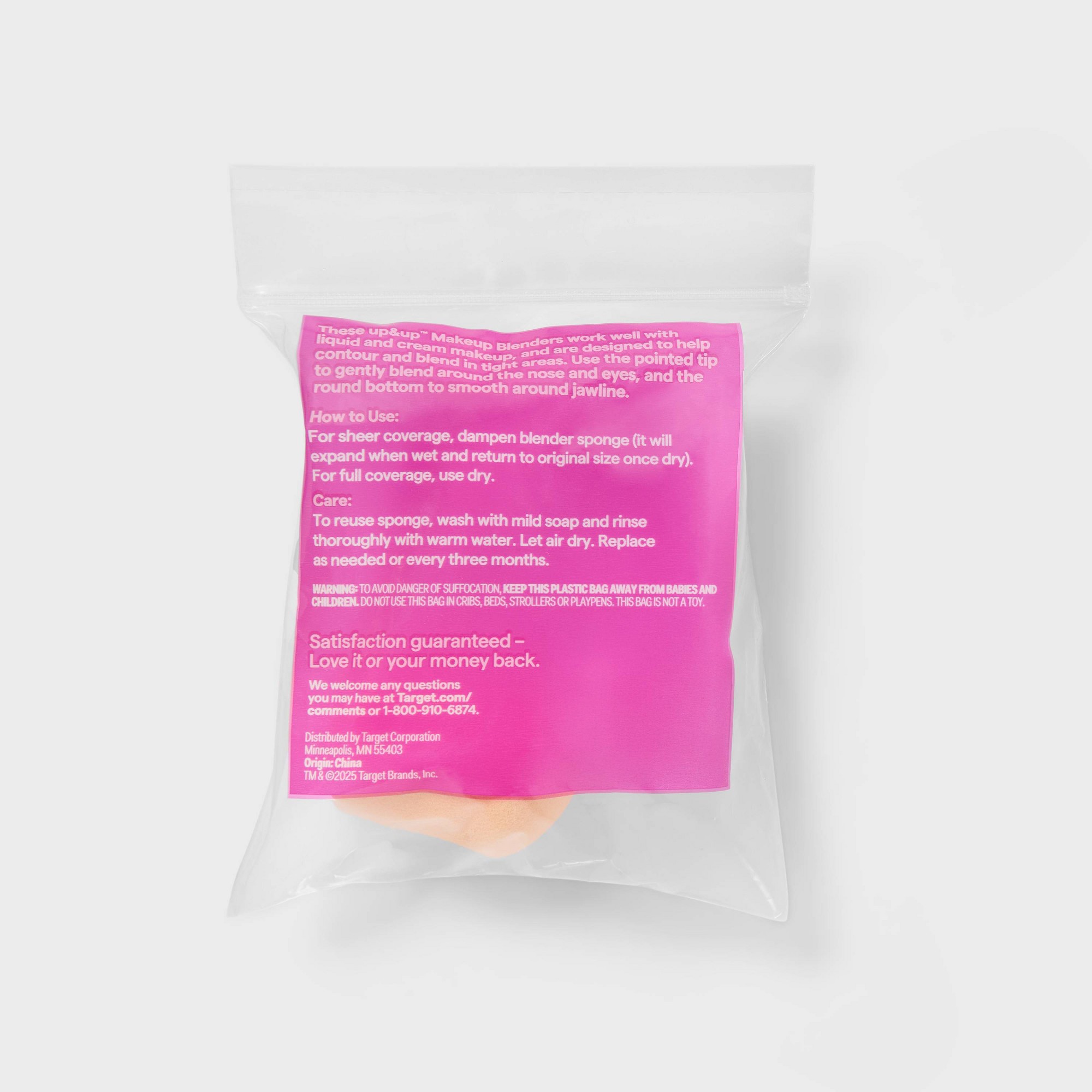 3ct Assorted Shape Makeup Blen - Cosmetic Sponge recension och pris