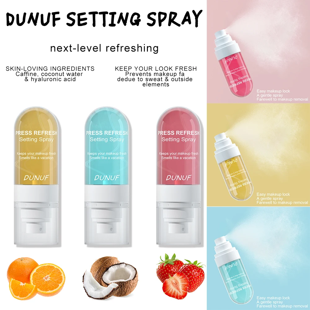 DUNUF 1 Pcs Moisturizing Makeu - Setting Spray recension och pris