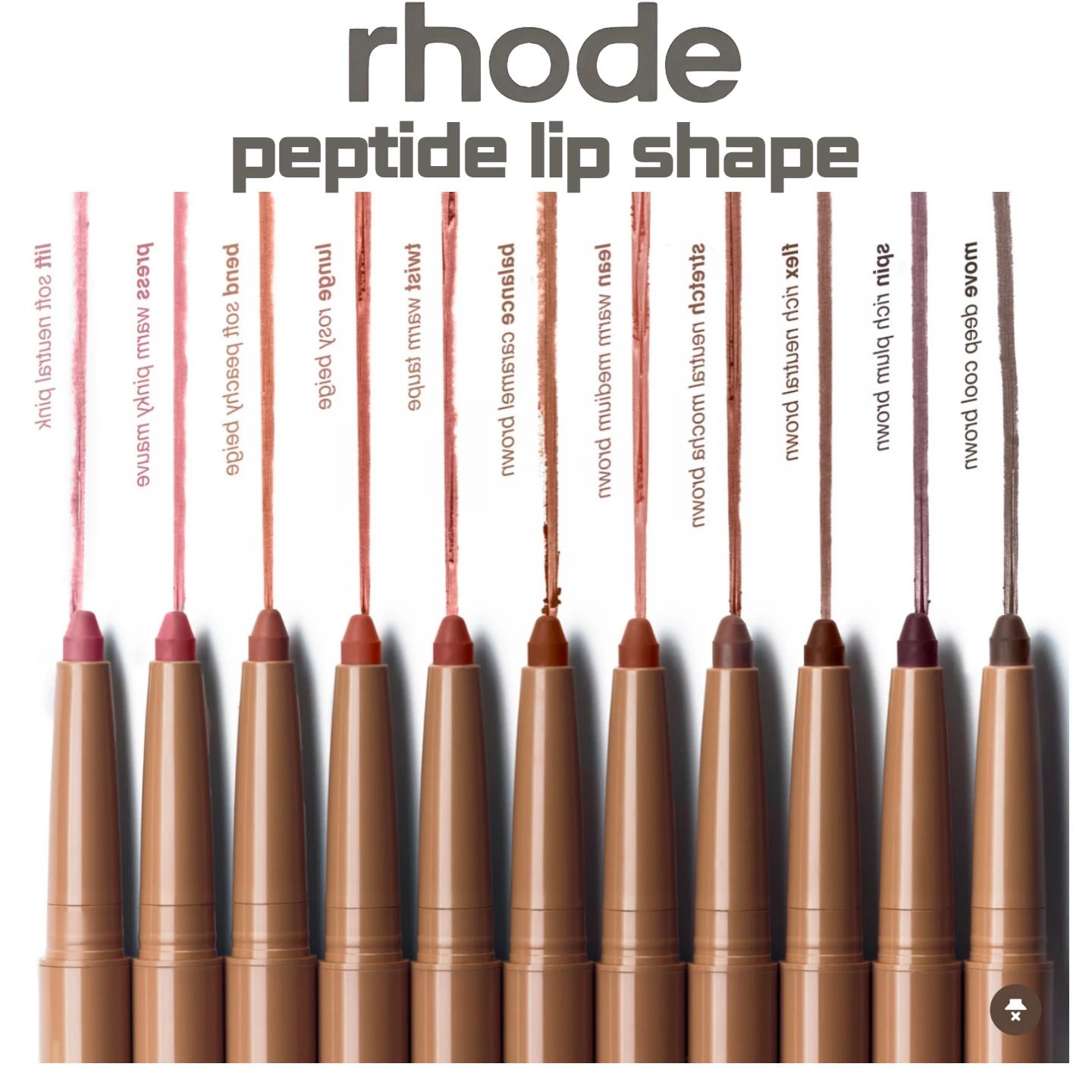 Makeup Brand Peptide Lip Shape - Lip Liner Pencil recension och pris