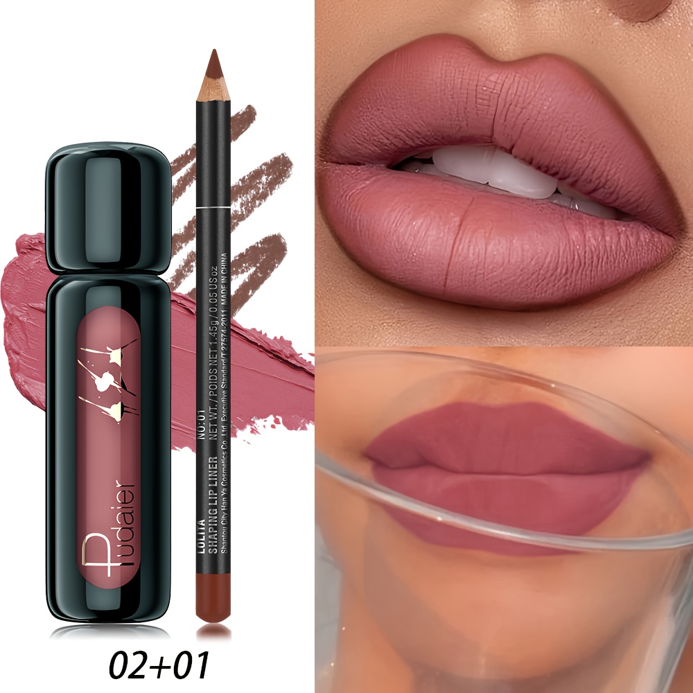 1 Set Long-lasting Waterproof  - Lip Liner Pencil recension och pris