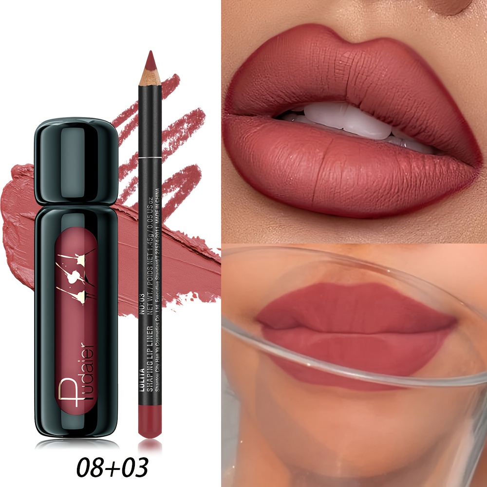 1 Set Long-lasting Waterproof  - Lip Liner Pencil recension och pris