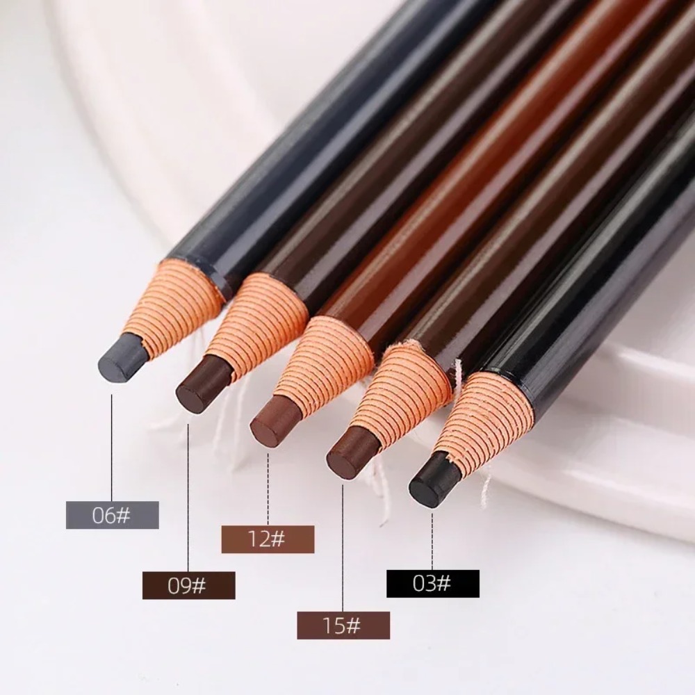 5pcs Eyebrow Pencil Permanent  - Eyebrow Pomade Pencil recension och pris