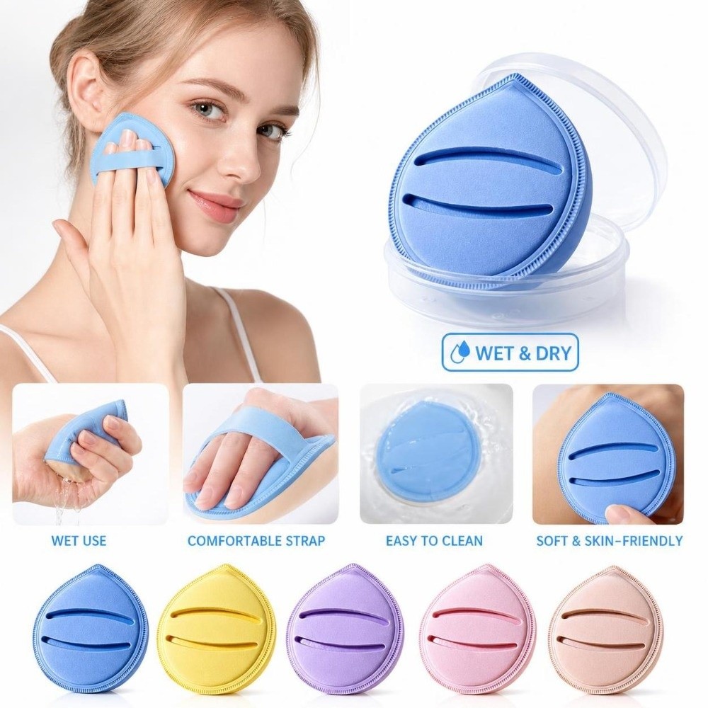 Extra Large Powder Puff Cosmet - Cosmetic Sponge recension och pris
