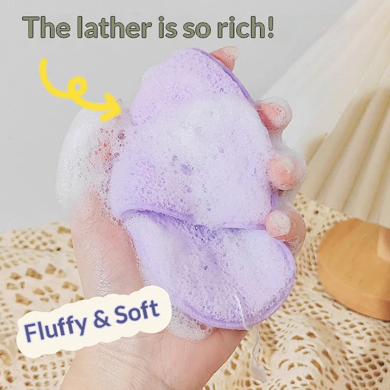 2PCS Facial Cleansing Sponge P - Beauty Makeup Store recension och pris