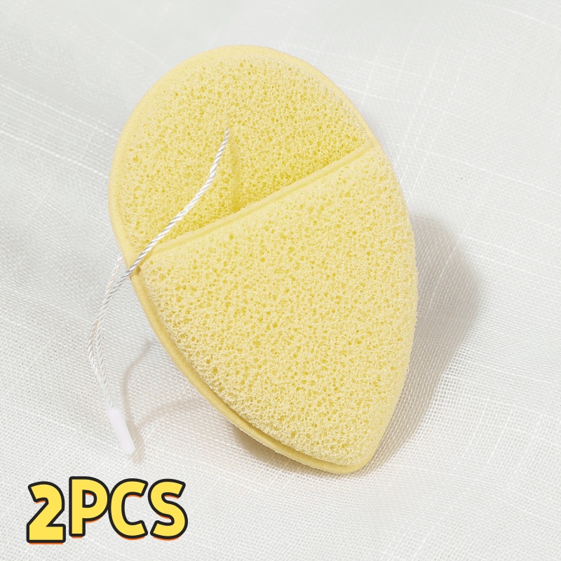 2PCS Facial Cleansing Sponge P - Beauty Makeup Store recension och pris