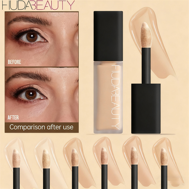 Huda Beauty Face Eye Concealer - Huda Beauty Makeup Bag recension och pris