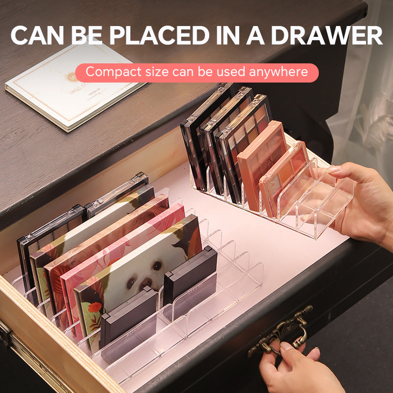 7 Grids Acrylic Table Cosmetic - Beauty Makeup Box recension och pris