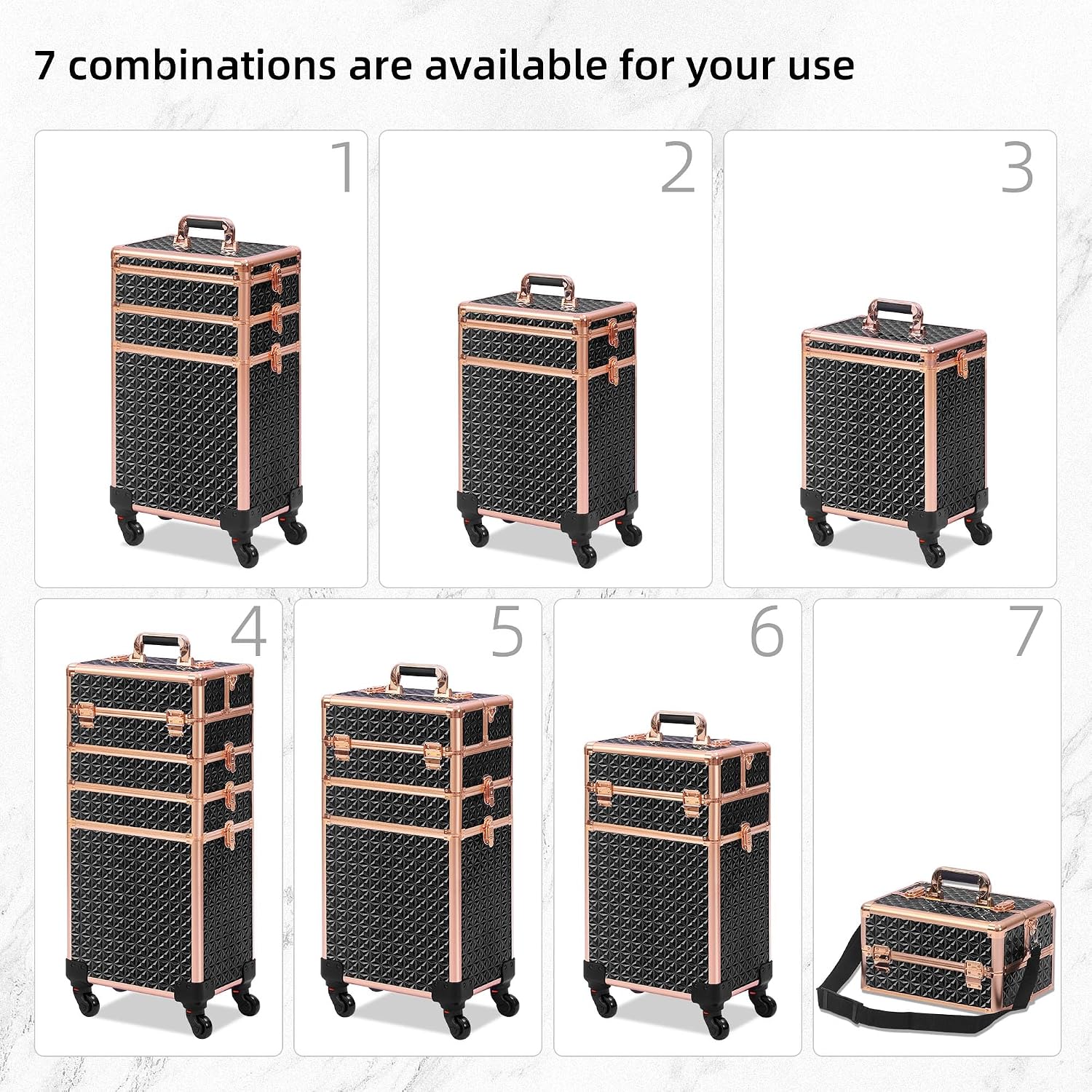 Rolling Makeup Case Makeup Tra - Beauty Makeup Case recension och pris