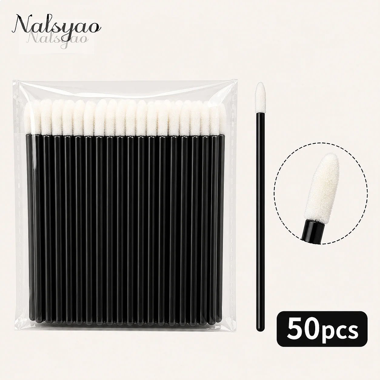 50/500PCS Disposable Mascara A - Eyelash Extension recension och pris