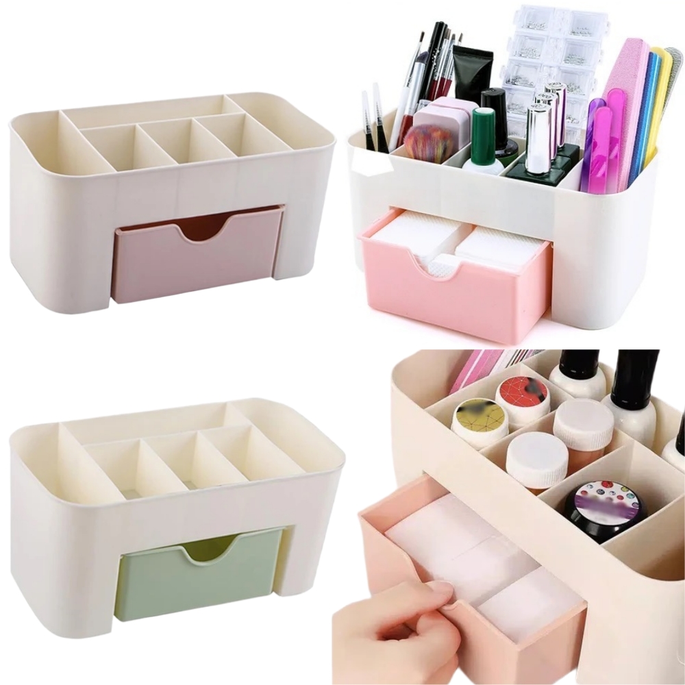 Nail Art Organizer Desktop Dra - Beauty Makeup Box recension och pris