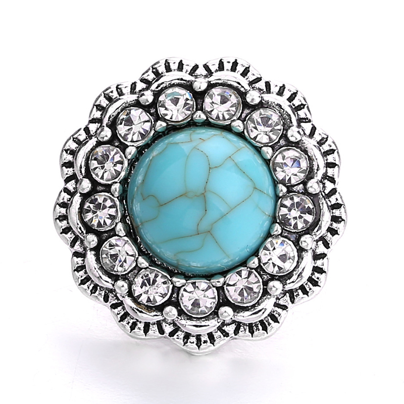 Turquoise stone Rhinestones An - Beauty Makeup Wholesale recension och pris