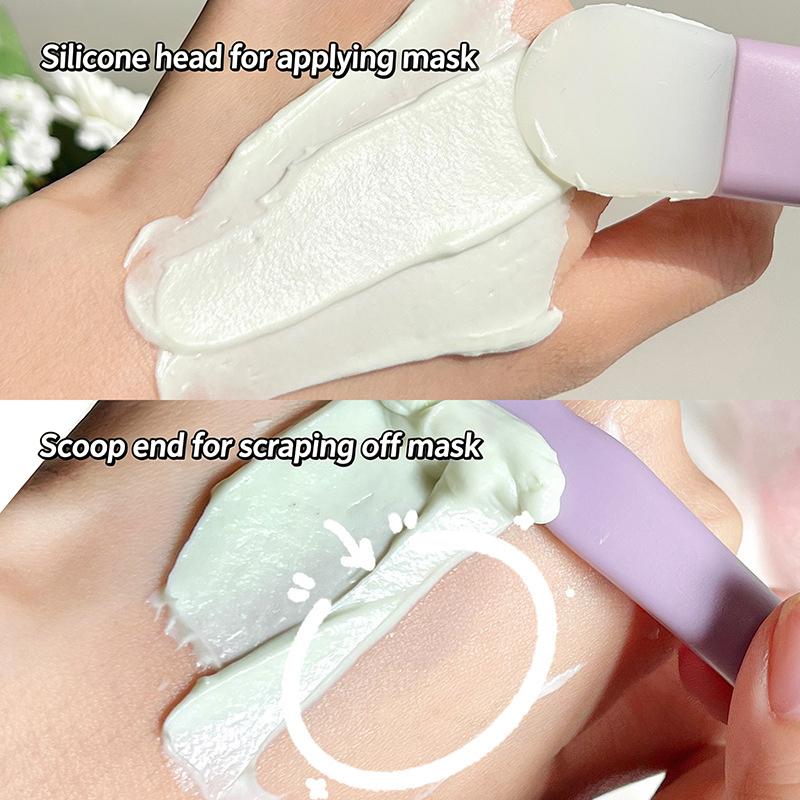 【M】1/2/3Pcs Dual Ended Silicon - Electric Face Cleanser Brush recension och pris