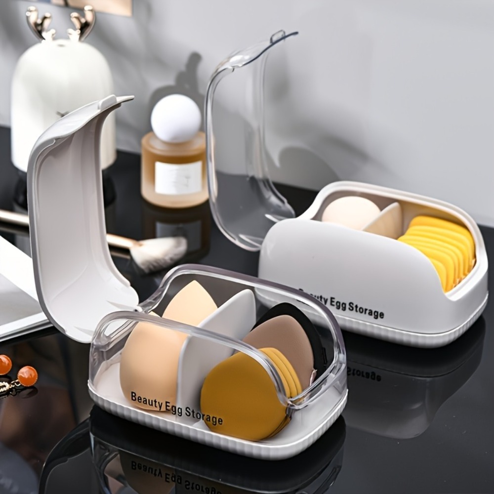 Dual Compartment Beauty Sponge - Beauty Makeup Case recension och pris