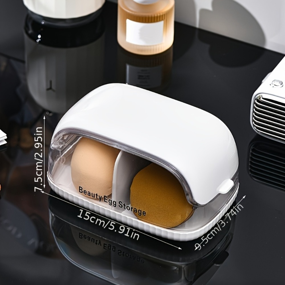 Dual Compartment Beauty Sponge - Beauty Makeup Case recension och pris