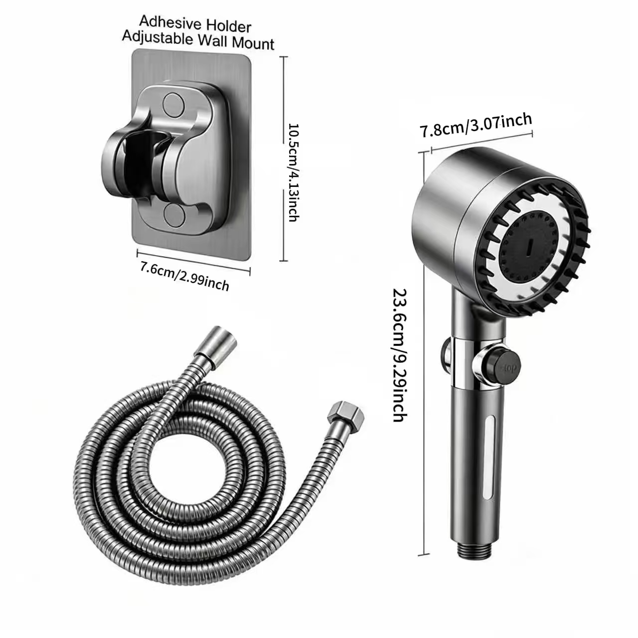 4-Setting Adjustable High-Pres - Setting Spray recension och pris
