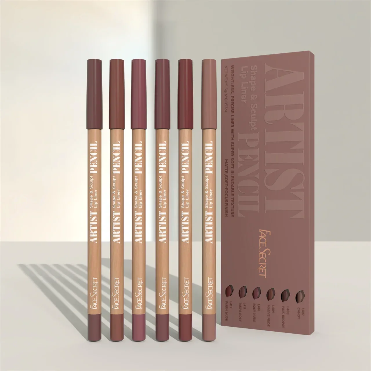 6pcs/set Lip Liner Pen 6 Color - Lip Liner Pencil recension och pris